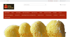 Desktop Screenshot of giftskolkata.com